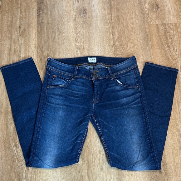 Hudson Jeans Denim - Hudson Jeans Dark Blue Skinny Jeans for Women Size 10